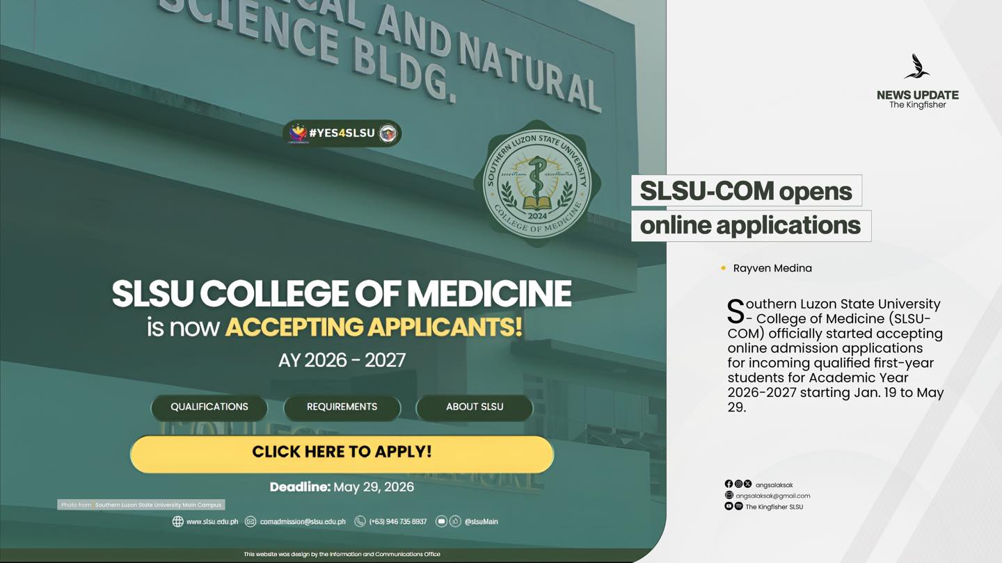 SLSU-COM opens online applications for incoming students